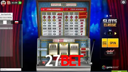 A Popularidade dos Caça-Níqueis no 27BET